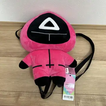 새상품 오징어 게임 삼각 백팩
