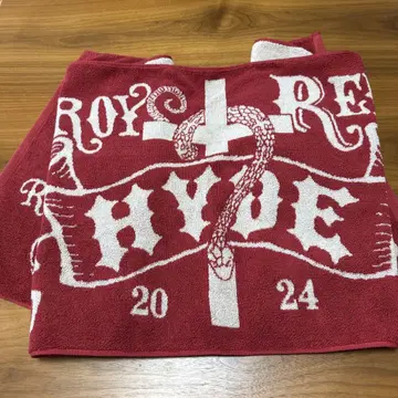 HYDE 2024 페스티벌 굿즈 자카드 타월 미사용