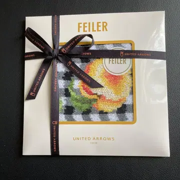 FEILER 유나이티드 애로우즈 별주 피치 미사용 새상품 손수건
