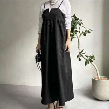 [새상품급] DouDou 자카드 뷔스티에 원피스