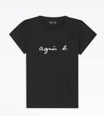 agni b. 로고 반팔 티셔츠 2색 세트