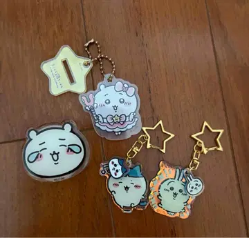 치이카와 하치와레 토끼 키링 세트