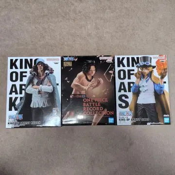 원피스 피규어 KING OF ARTIST 등 3개 세트