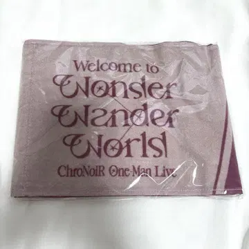 ChroNoiR One-Man Live 머플러 타월 쿠즈하