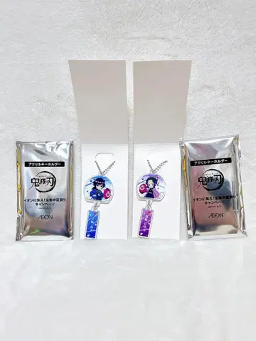 귀멸의 칼날 이온 영화 무한성편 아크릴 키링 토미오카 기유 코쵸우 시노부