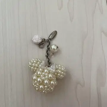 미니 모양 펄 비즈 스트랩