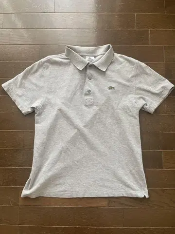 LACOSTE 라코스테 그레이 피케 셔츠 사이즈 3 M