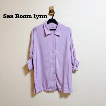 시루무린 퍼프 슬리브 린넨 셔츠