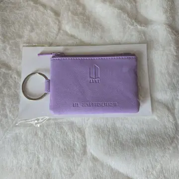 BTS 일본 공식 팬클럽 키케이스 보라색