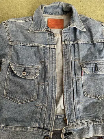 Levi's 라이트 블루 데님 자켓 M 사이즈 W9280