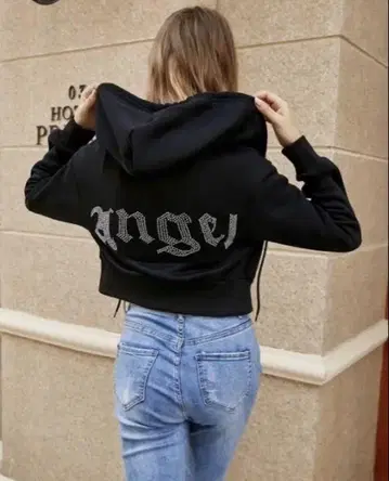 SHEIN Angel 후드티 맨투맨 셋업