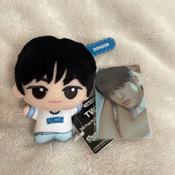 도훈 봉제 인형 남코 한정 트레이딩 카드 처음 뵙겠습니다