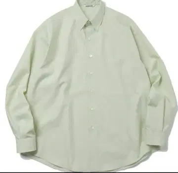 AURALEE WASHED FINX TWILL BIG SHIRT