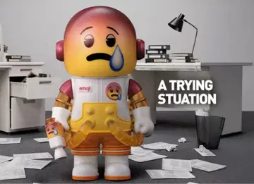 POPMART emoji 피규어 2개 세트