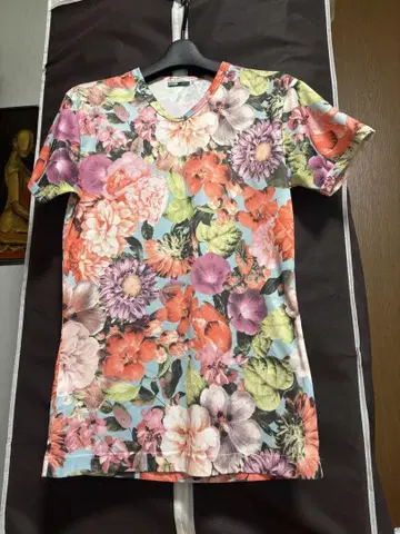 Paul Smith Jeans 플라워 프린트 티셔츠 M 폴스미스 꽃
