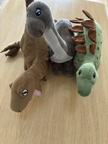 [새상품급] IKEA 이케아 봉제 인형 공룡 3개