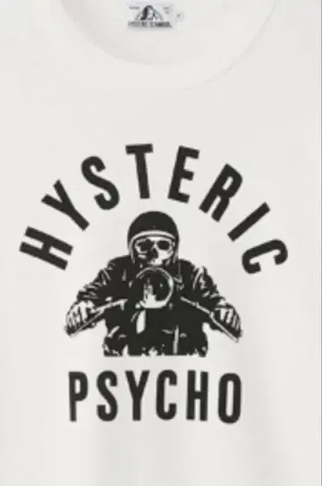HYSTERIC GLAMOUR HG ROCKERS 티셔츠 XL 화이트