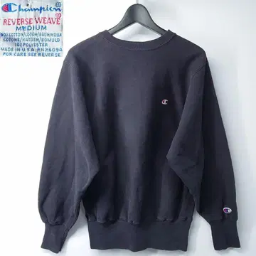 90년대 MADE IN USA CHAMPION 리버스 위브 블랙 M
