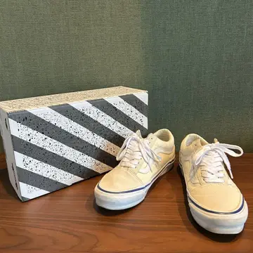 VANS 반스 올드스쿨 VAULT(볼트) 26cm 화이트/파랑