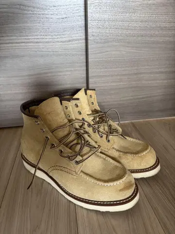 RED WING SHOES 베이지 스웨이드 부츠 8(26.0cm)