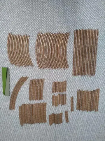 N게이지 커브 레일 세트 덤 포함