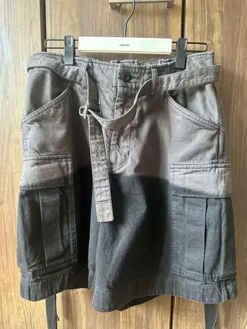25ss sacai 카고 숏팬츠