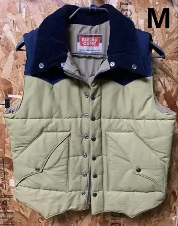 SUGAR CANE 다운 베스트 M
