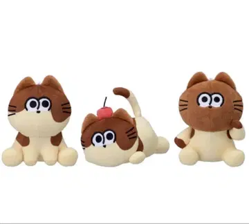 새끼 고양이 푸딩 마스코트 총 3종