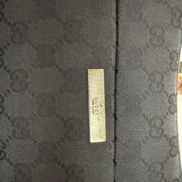 뱀부 핸들 블랙 숄더백