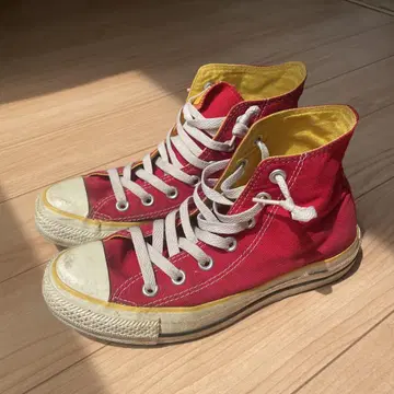 CONVERSE ALL STAR 하이컷 레드 23.5cm