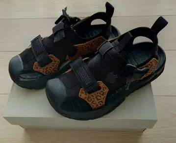 컨버스 MSD CP II 블랙 레오파드 샌들 24cm