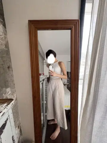 Sally Scott 코튼 린넨 조거 팬츠