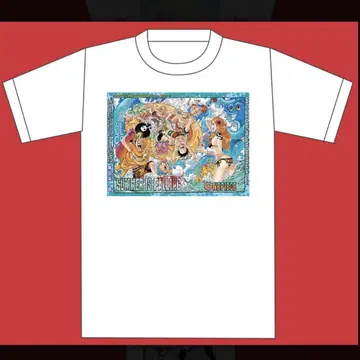 ONE PIECE 원피스 문 그림 T셔츠 T셔츠