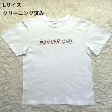 새상품급 NUMBER GIRL 재결성 셔츠 L 사이즈 클리닝 완료