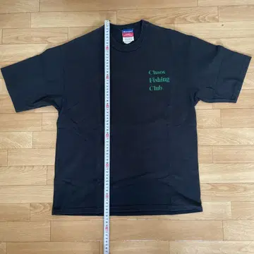 Champion Chaos Fishing Club 티셔츠 블랙