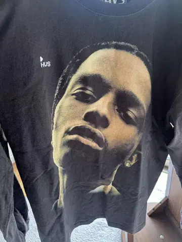 희귀 완판! HVS ASAP Rocky 에이셉 라키 롱 티셔츠