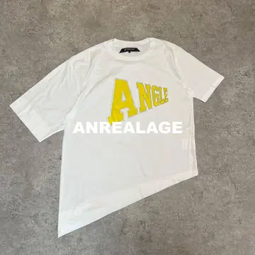 ANREALAGE SIDE ANGEL PRINT TEE SHIRT 50