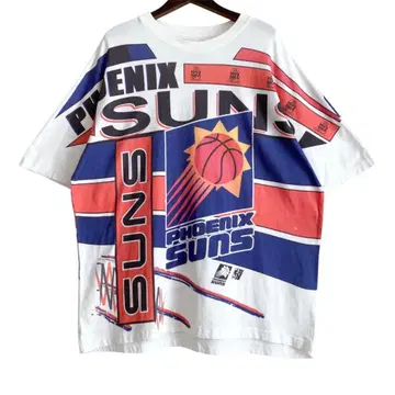 해외 구제 의류 Phoenix Suns 1993 게임 오버 반팔 T셔츠