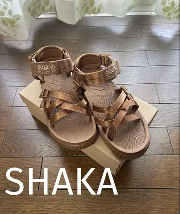 SHAKA 리버 가이드 스포츠 샌들 브라운 23cm