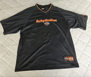 Harley-Davidson V넥 티셔츠 블랙