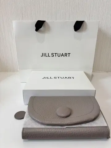 JILL STUART 그레이 접이식 지갑