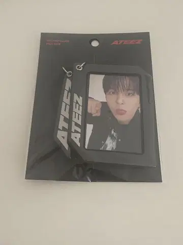 ATEEZ LINE FRIENDS 팝업 정호 포토 카드 홀더