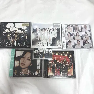 TWICE Celebrate 5 형태 세트