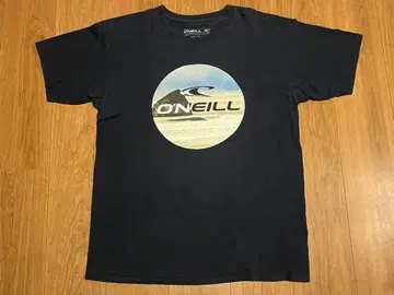 O'NEILL 클래식 로고 티셔츠 L 네이비 멕시코제