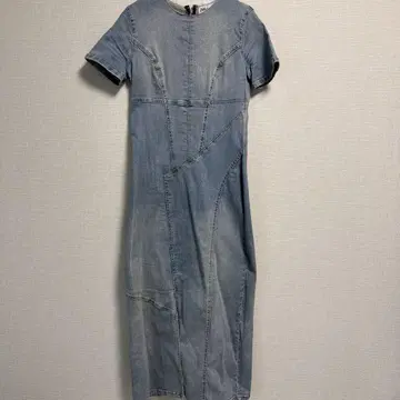 ZARA 데님 반팔 원피스