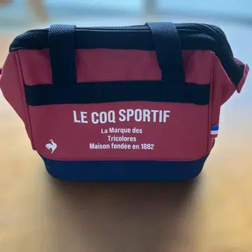 LE COQ SPORTIF 나일론 백 중형 레드