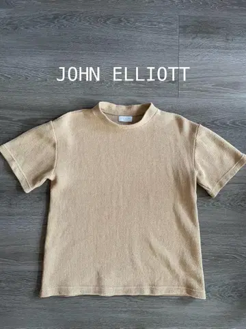 JOHN ELLIOTT 존 엘리엇 반팔 모크넥 티셔츠 니트