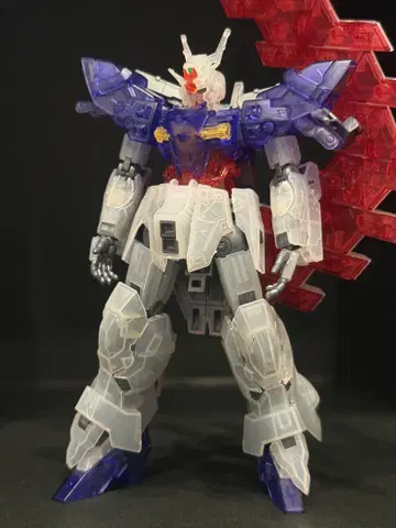 건담 프라모델 정크 프라모델 1/144 HGUC 문 건담 클리어 컬러