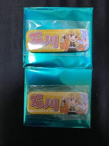 귀멸의 칼날 전집중전 캔뱃지 젠이츠