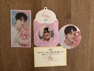 &team JO 캔배지 키링 코스터 사인 cafe
